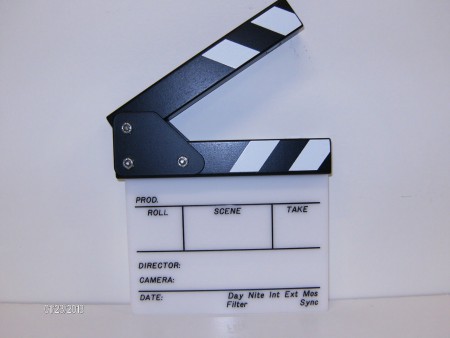 Insert with Black and white sticks